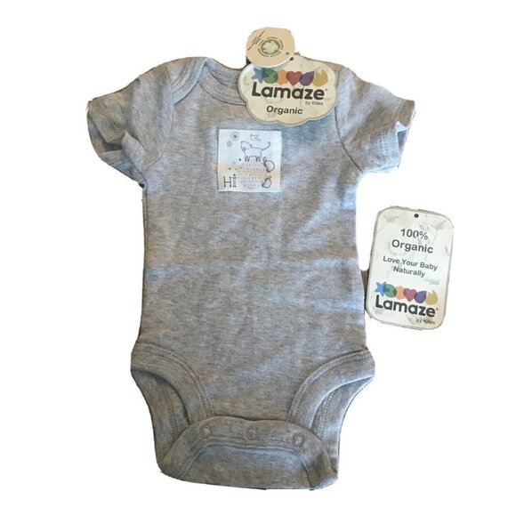 lamaze organic by kitex bodysuit Gray One Piece U - Picture 1 of 6